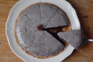 Bezlepkový čokoládový koláč s perníkovým korením
