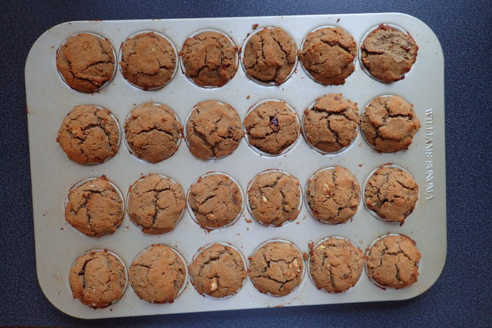 Vegánske bezlepkové banánové muffiny Vegánske bezlepkové banánové muffiny
