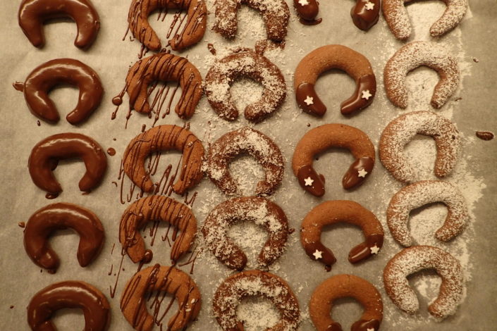 Bezlepkové brownie rožky Bezlepkové brownie rožky