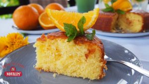 pomarančová torta bez lepku
